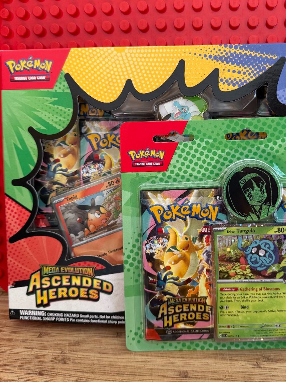 NEW! 🦖 Ascended HEROES Mega Evolution & larger heroes pack w/deluxe pin